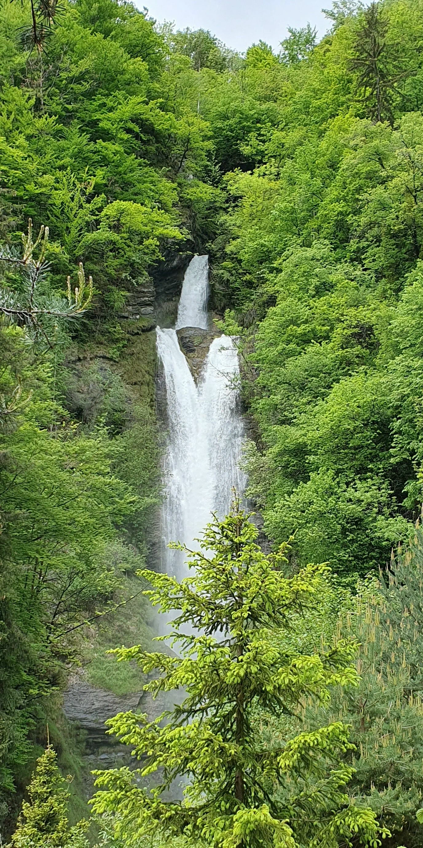 La cascade de Cœur (Haute-Savoie)
