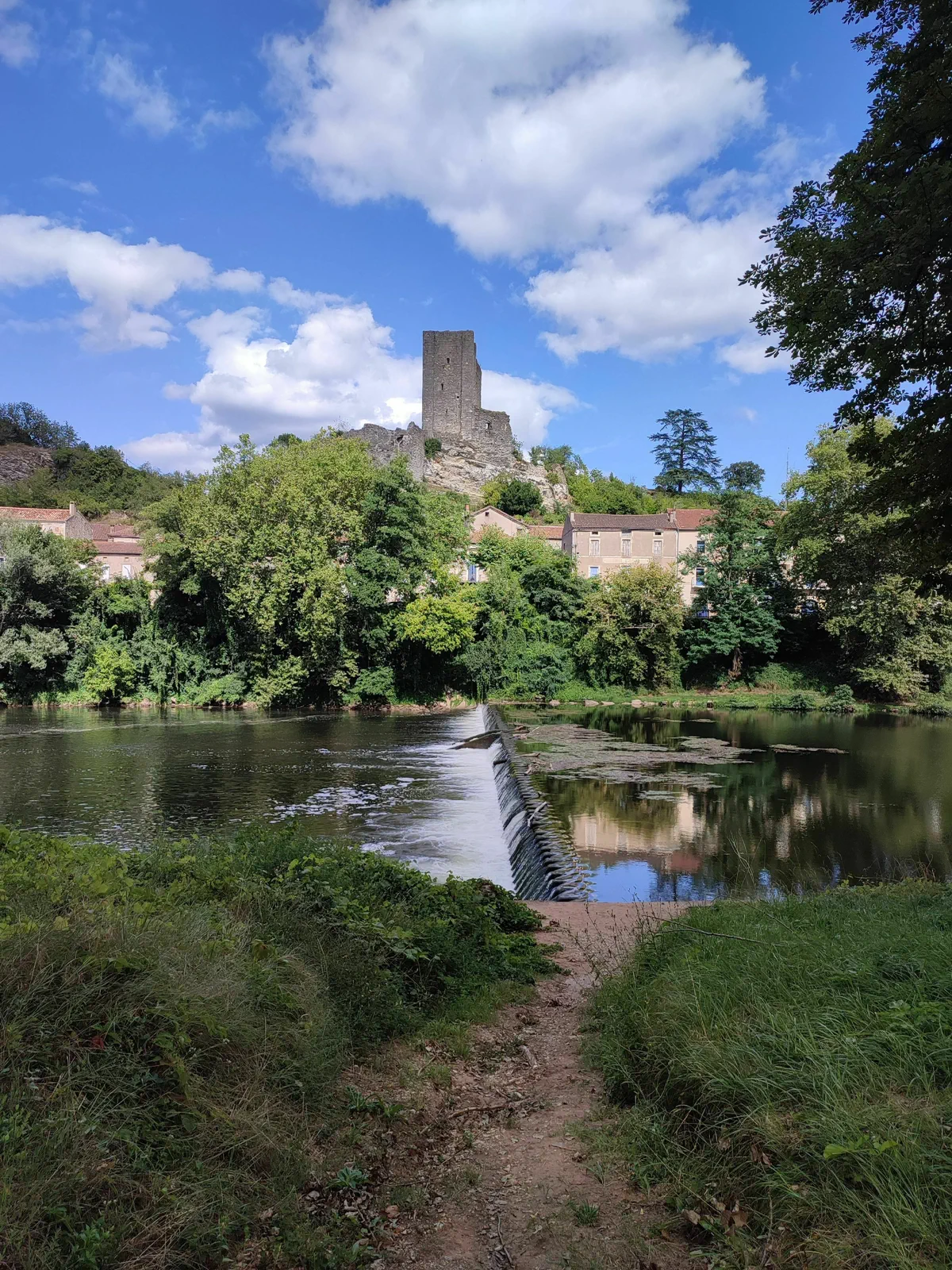 Chemin de halage d'Albas à Luzech
