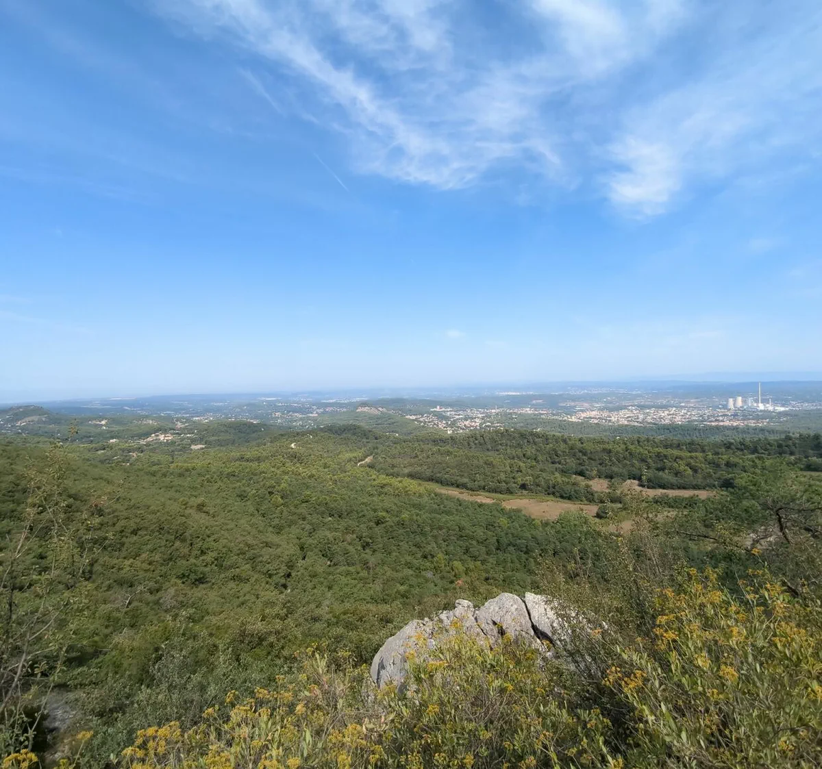 Pilon du Roi depuis le parking VTT
