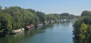 CPA Joinville vue du Pont de Joinville et l'Ecluse (1363519