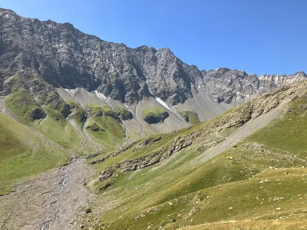 Col des Aiguilles d'Arves : Versant E