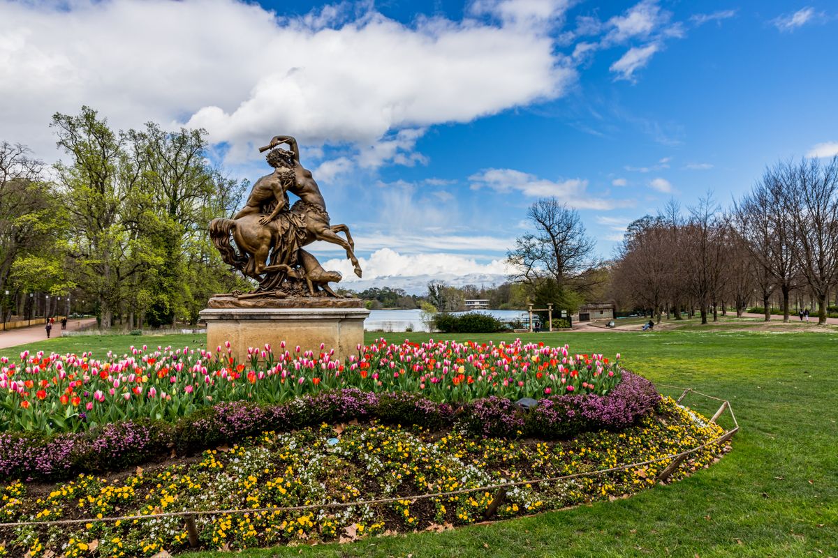 Au le parc de la Tête d'Or, où la nature tisse des