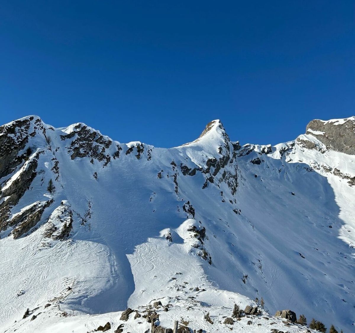 Col Rati depuis le col de l'Encrenaz