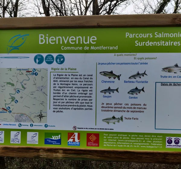 Le seuil de Naurouze et la Rigole du Canal du Midi