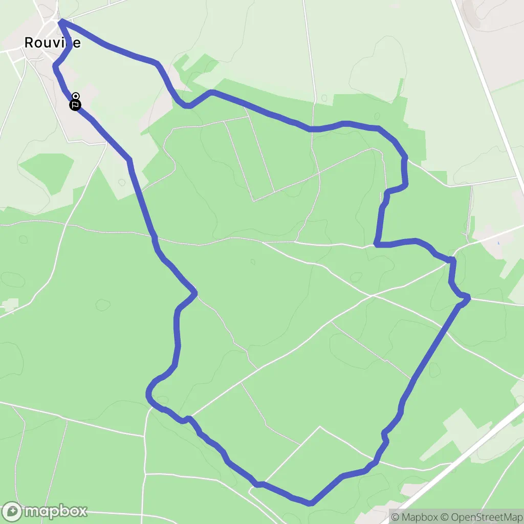 1605 Rouville Van Rouville tot het Bois des Brais