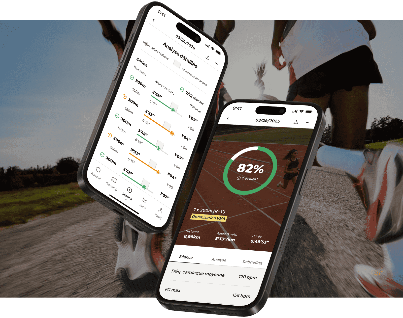Application running gratuite Kiprun Pacer